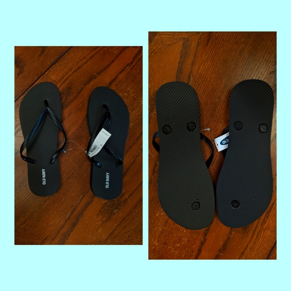 5/$25 old navy size 10 sandels, black, new in package - Picture 1 of 4